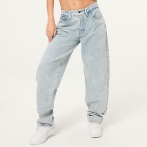 good american baggy jeans